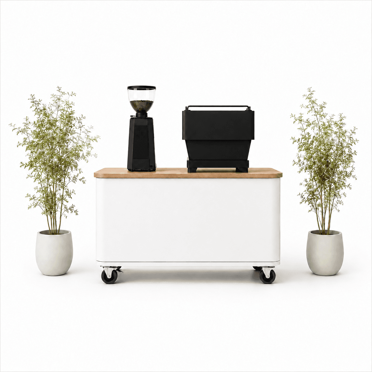 Coffee Catering Company mobile espresso bar at a Columbus Ohio event